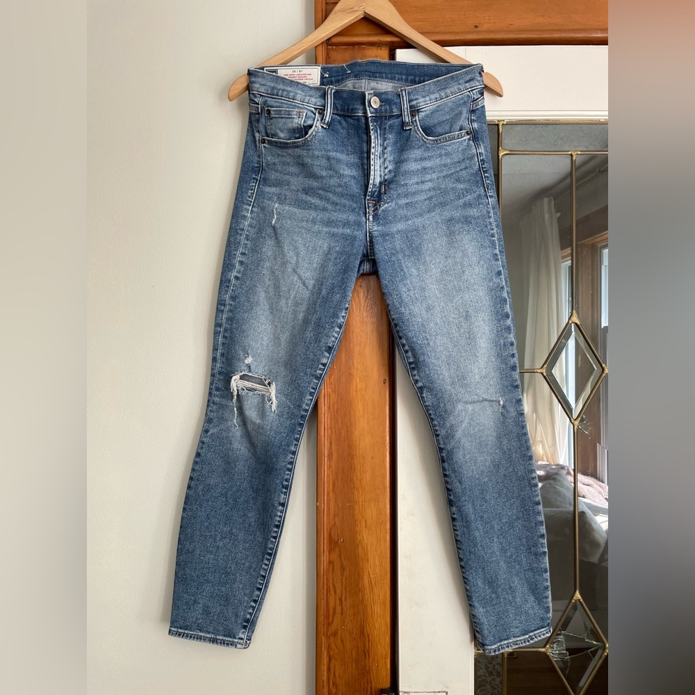 GAP true skinny ankle mid rise jeans Sz 29 / 8R